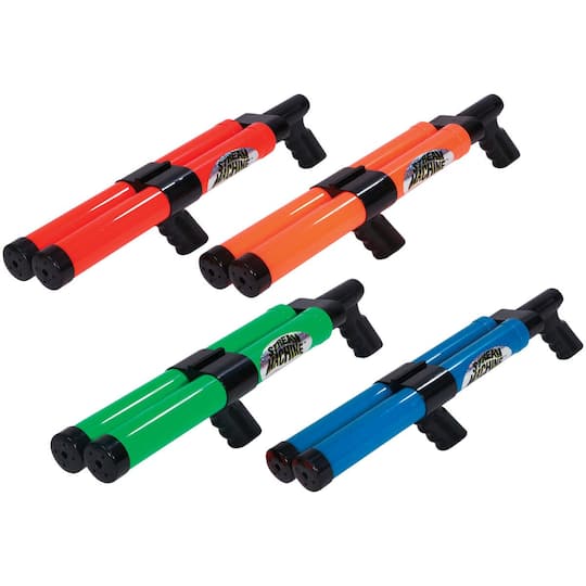 Assorted Water Sports Stream Machine Double Barrel Water Launcher, 1pc.